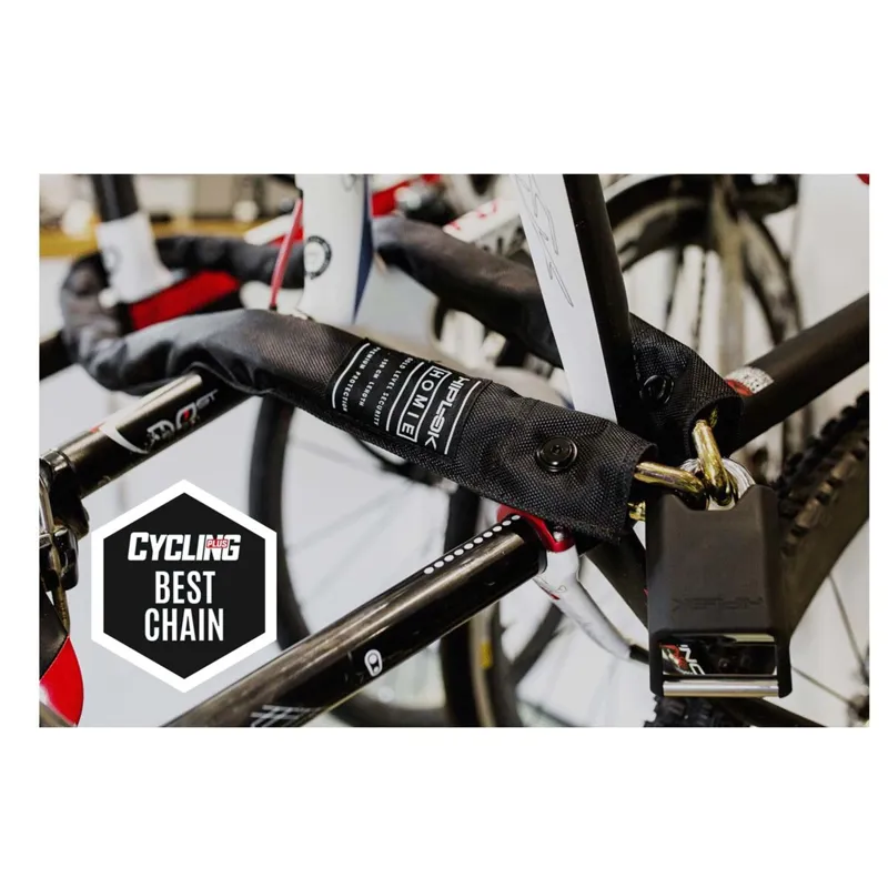 Hiplok Home Gold Chain Lock w/Hook - Black-1