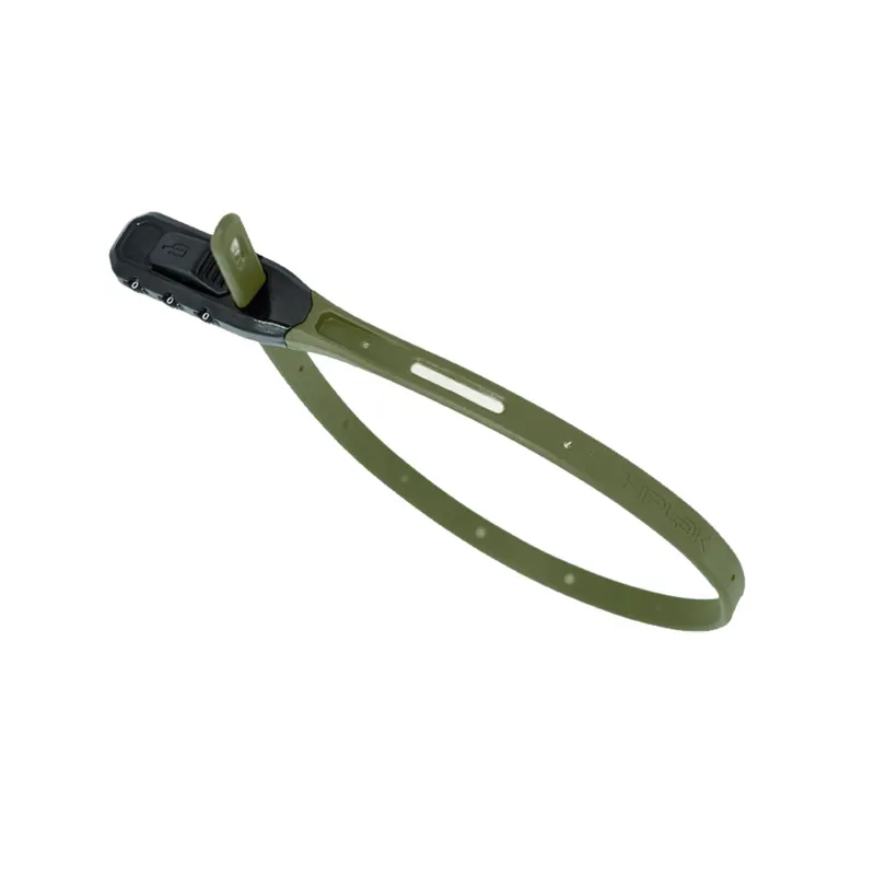 Hiplok Z-Lok - 40cm Single Combo Armoured Reusable Tie - Green