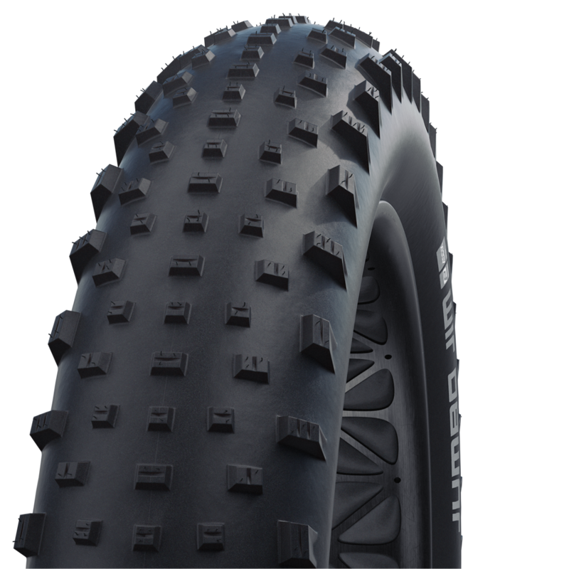 Schwalbe Jumbo Jim Perf. Addix 26x4.00-inch Fld. Fatbike Tyre in Black
