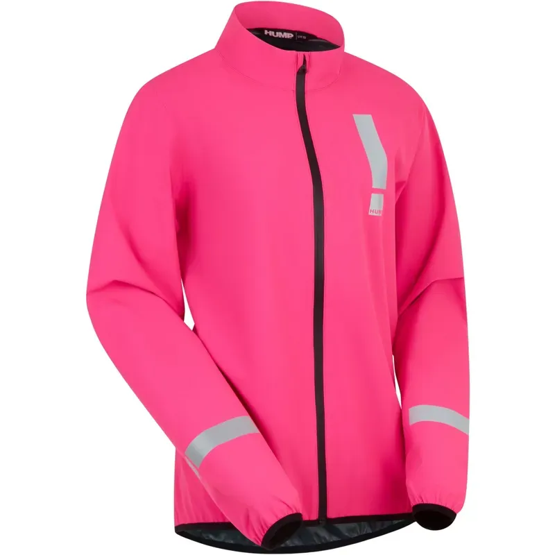 HUMP Women's Reflect Waterproof Jacket - Hi-Viz Pink-1
