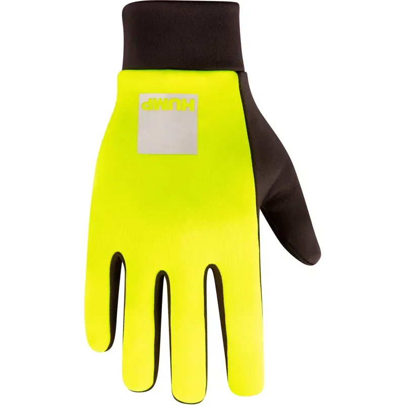 Hump Thermal Reflective Glove in Black/Hi-viz Yellow-2