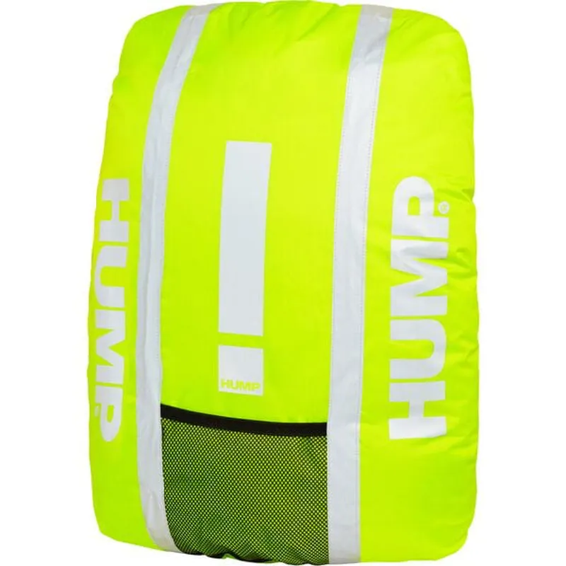 HUMP Deluxe Waterproof Backpack Cover Safety Yellow 15-35 litres