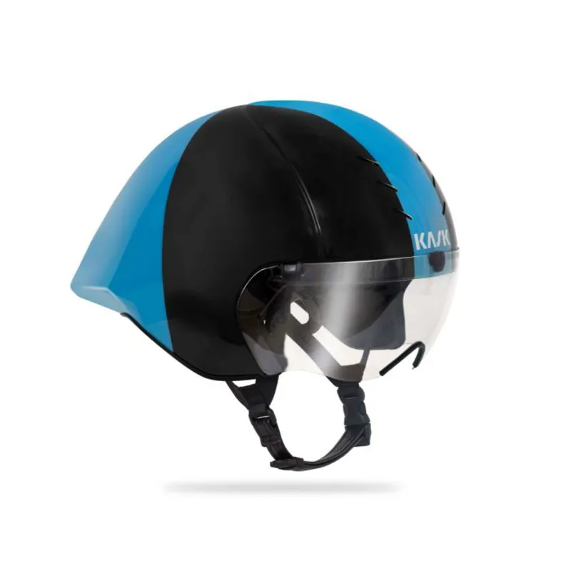 Kask Mistral - Time Trial Helmet - Black / Blue
