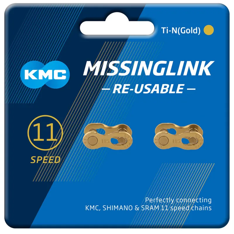 KMC MissingLink 11X Joining Links in Gold