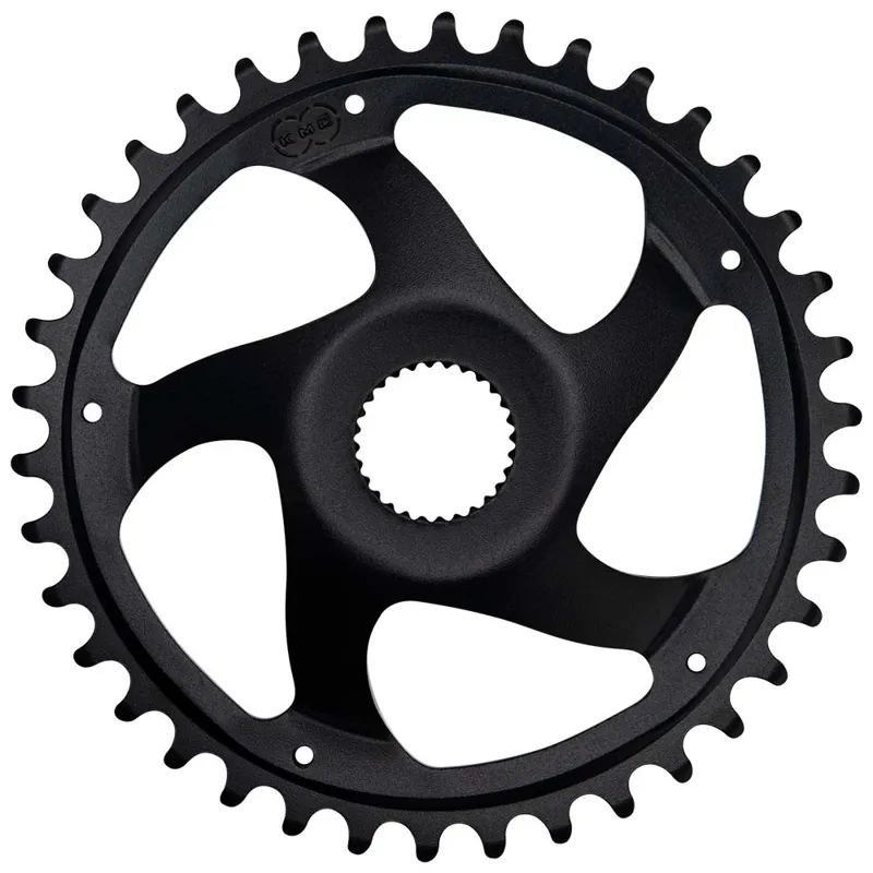 KMC Bosch Gen 4 Super Narrow Chainring in Black-2