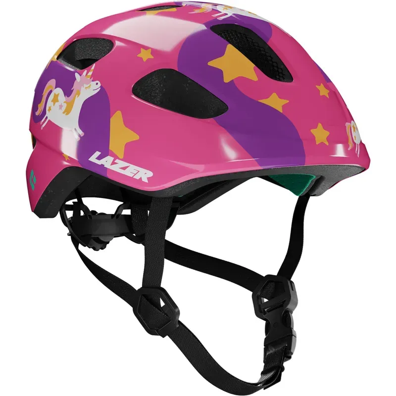 Lazer PNut KC 2.0 KinetiCore Child Helmet in Purple Pony