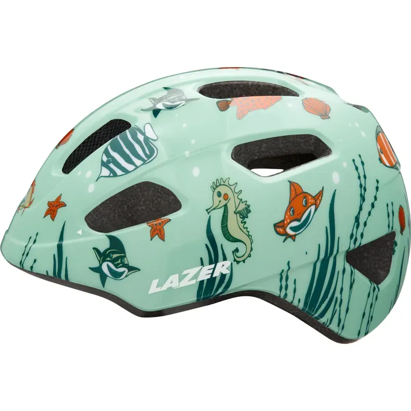 Lazer PNut KC 2.0 KinetiCore Child Helmet in Sealife-2