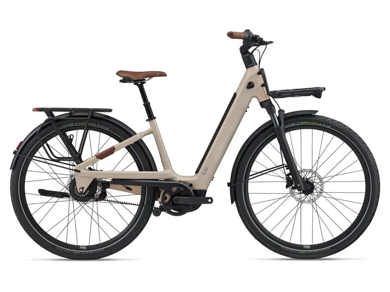 2026 Liv Allure E+ 1 E-Hybrid Bike in Sunset Ivory