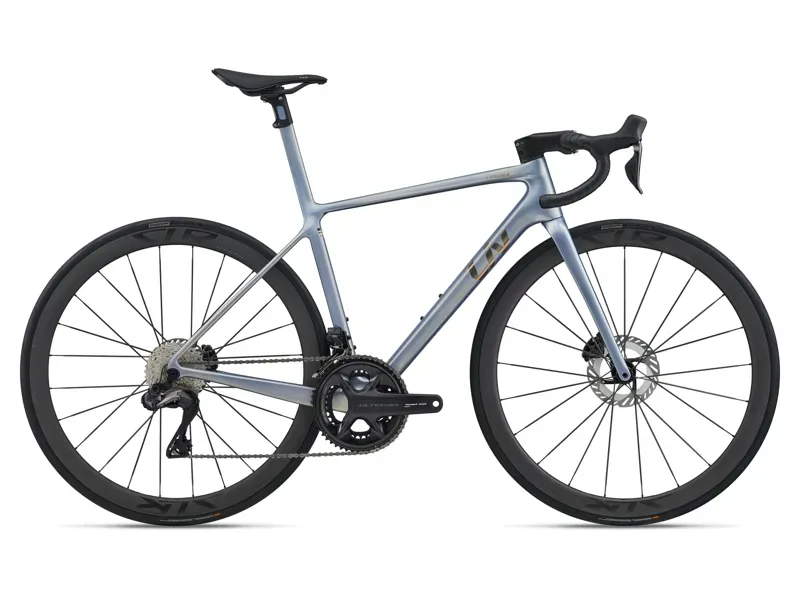 2026 Liv Langma Advanced SL 1 Road Bike in Dreamy Blue/Chrome