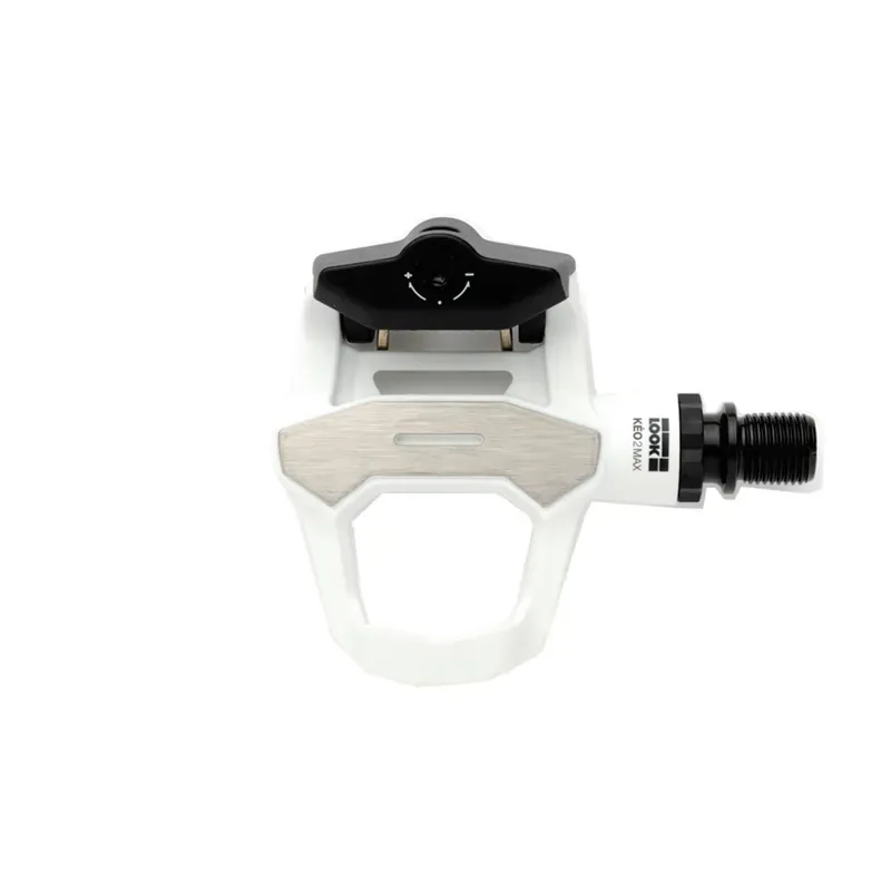 Look Keo 2 Max Pedals w/Keo Grip Cleat in White