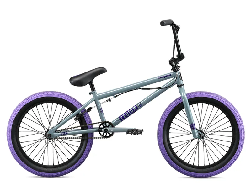 mongoose bmx grey and purple