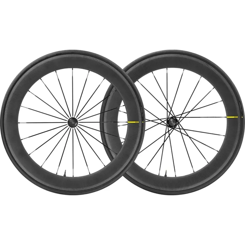 Mavic Ellipse Pro Carbon 65 - Front / Rear or Pair - Black-2