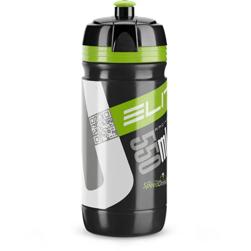 ELITE CORSA BOTTLE BLACK/GREEN 550ML