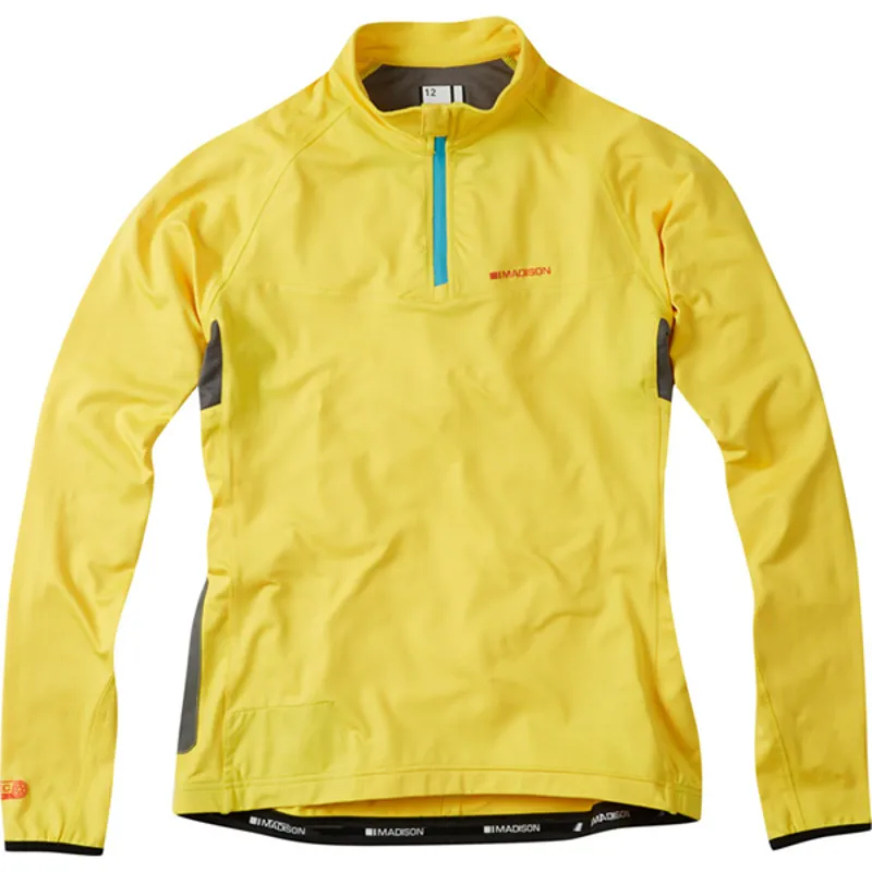 Download Madison Zena Long Sleeve Womens Thermal Jersey in Yellow £ ...