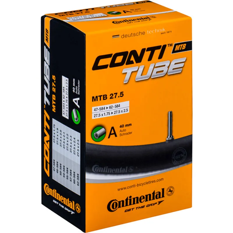 continental road bike tubes