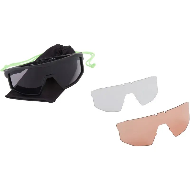 Madison Eyewear Enigma Crystal Photochromic Sunglasses in Gloss Smoke-5