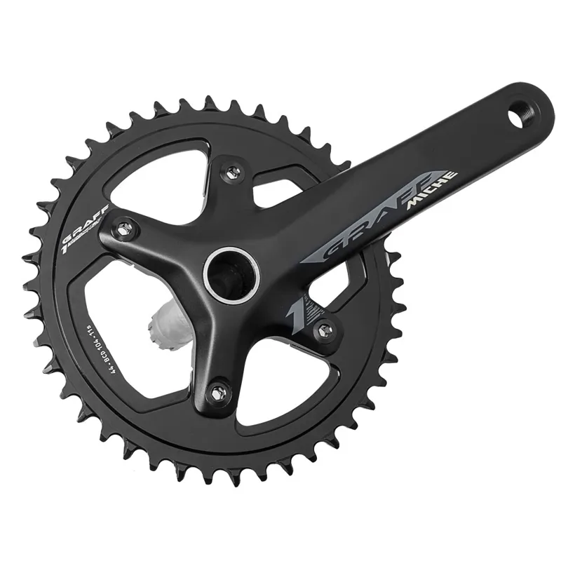 Miche Graff One Chainset in Black