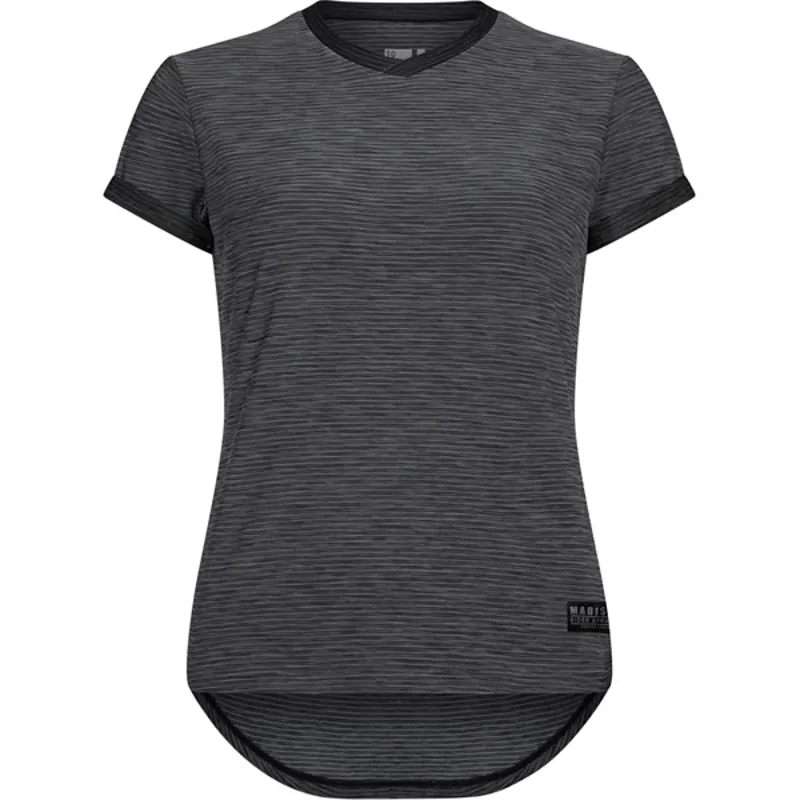 Madison Leia Short Sleeve Womens Jersey in Grey