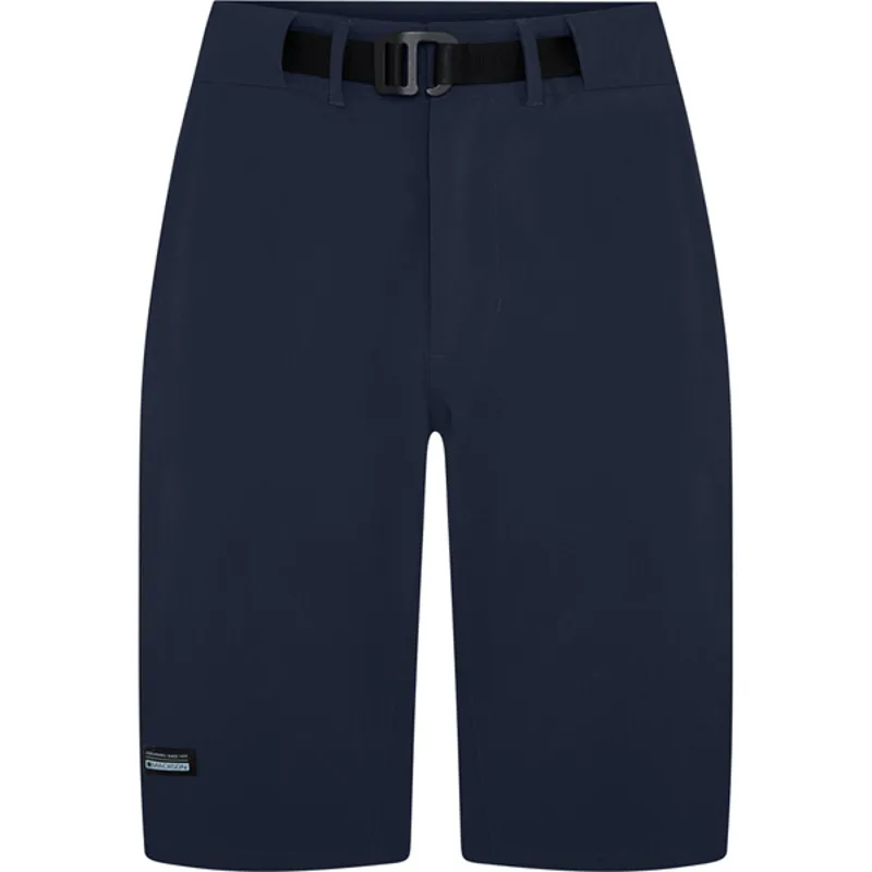 Madison Roam Mens Stretch Shorts in Blue