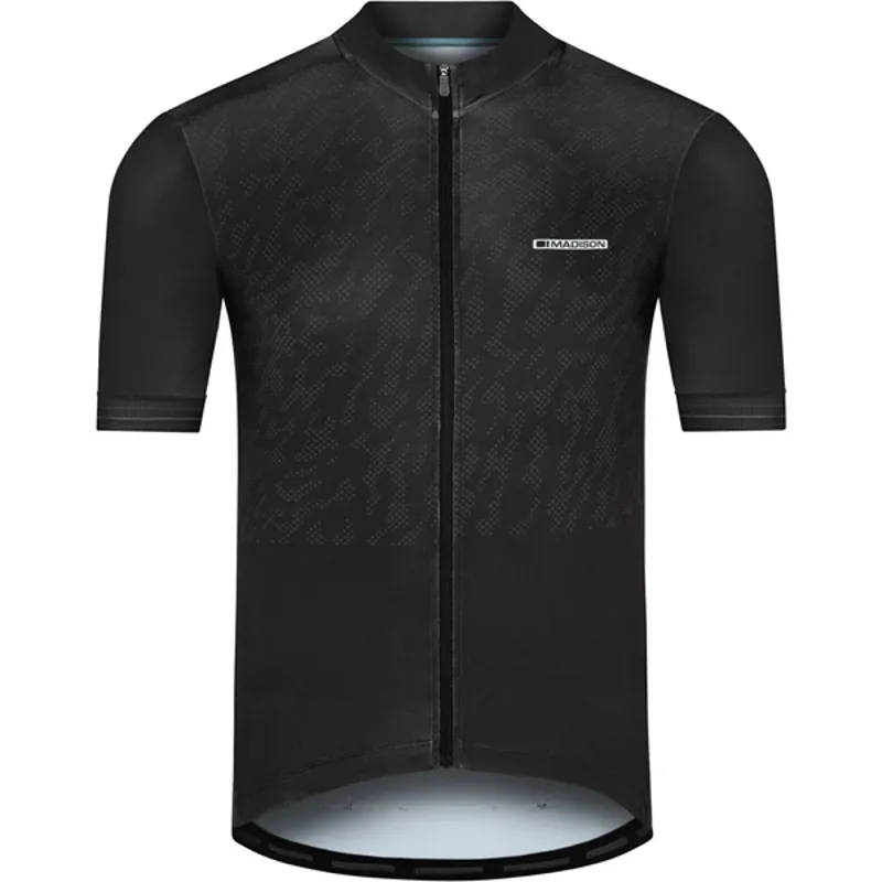 Madison Sportive Short Sleeve Mens Jersey in Black 