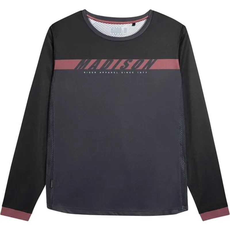 Madison Flux LS Women's Jersey in Black