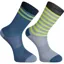 Madison Sportive Long 2PK Socks in Blue