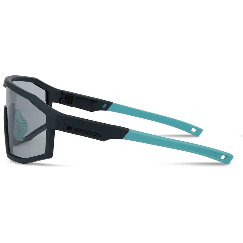 Madison Enigma Sunglasses - Matt Dark Grey / Photochromatic-1