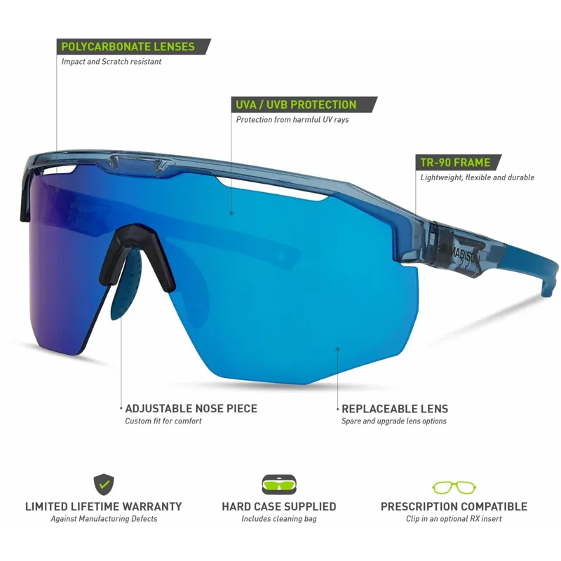 Madison Cipher Sunglasses - 3 Lens Pack-11