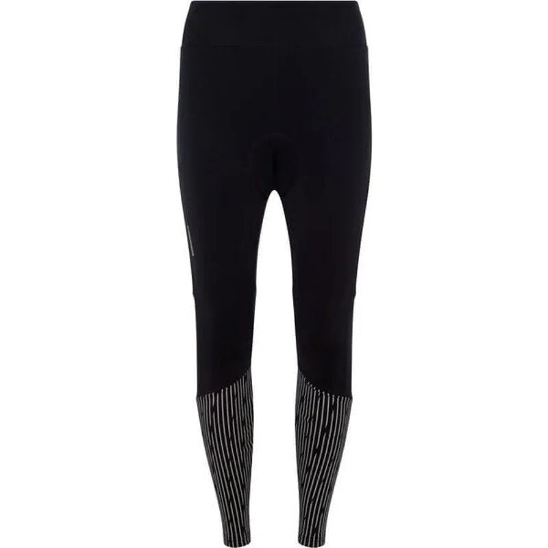 Madison Stellar Padded Women's DWR Reflective Thermal Tights in Black