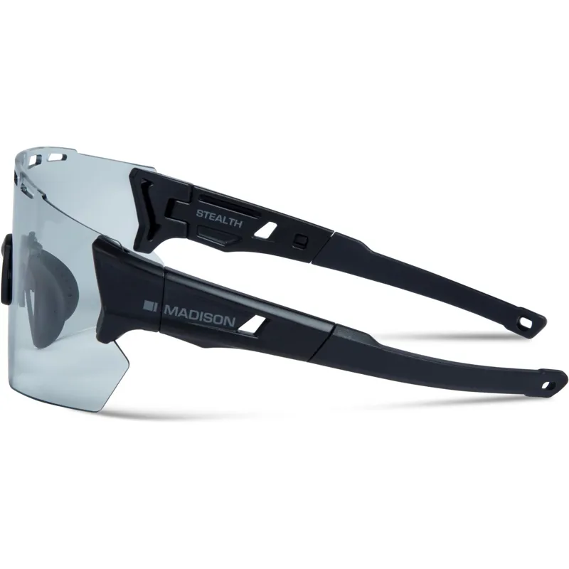 Madison Stealth Sunglasses -  Matt Black / Photochromatic-1