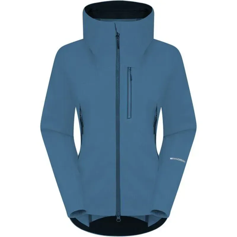 Madison DTE 3-Layer Women's Waterproof Jacket In Lake Blue
