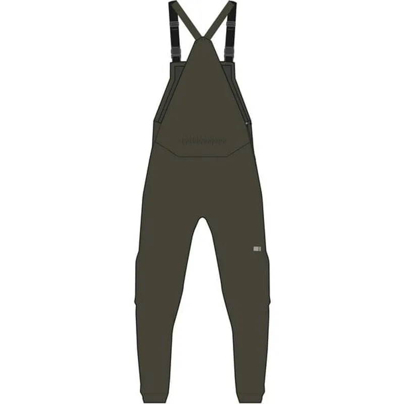 Madison DTE 3-Layer Waterproof Bib Trousers In Midnight Green-1
