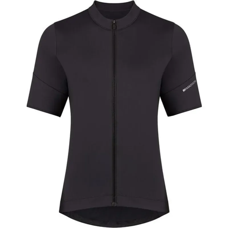 Madison Flux Women's Short Sleeve Jersey In Black