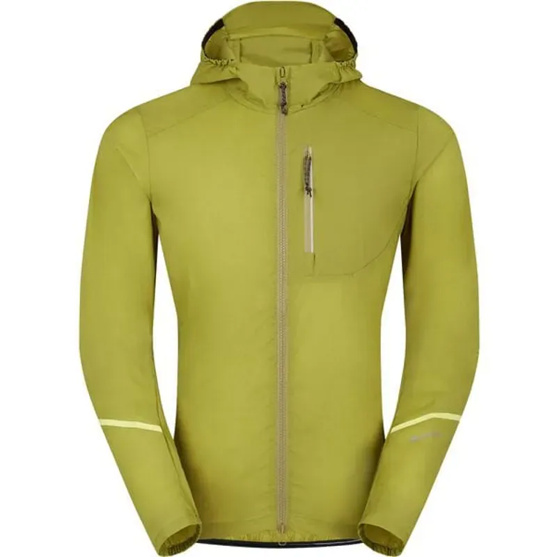 Madison Roam Men's Lightweight Windproof Packable Jacket In Moss Green