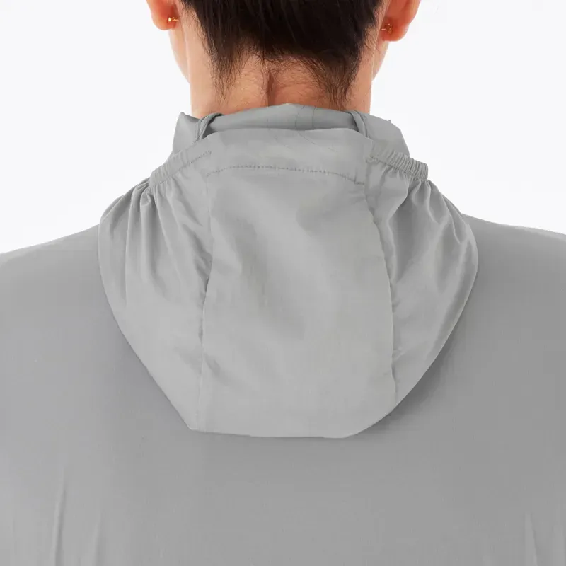 Madison Roam Women's LW Windproof Packable Jacket in Magnesium Grey-4