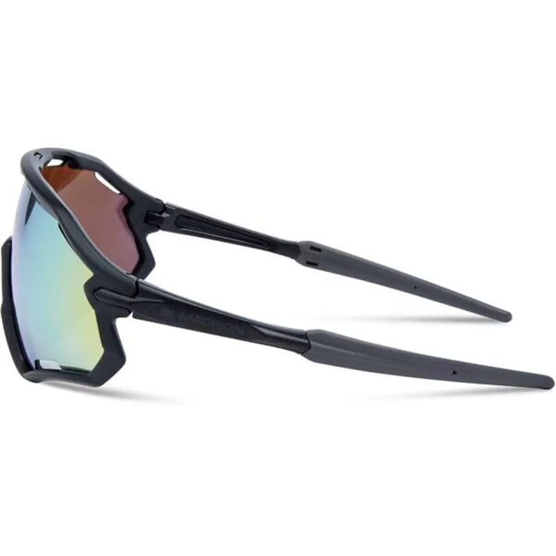 MADISON Code Breaker II Sunglasses - 3 pack - matt black / bronz mirror / amb / clr lens-2