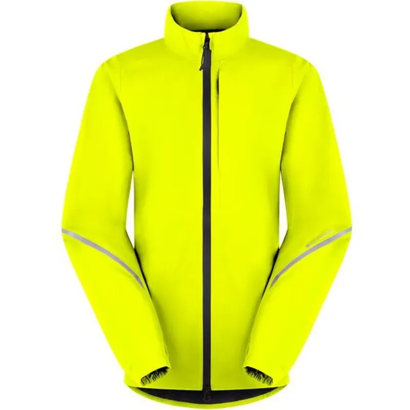 Madison Freewheel Women's Waterproof Jacket In Hi-Viz Yellow
