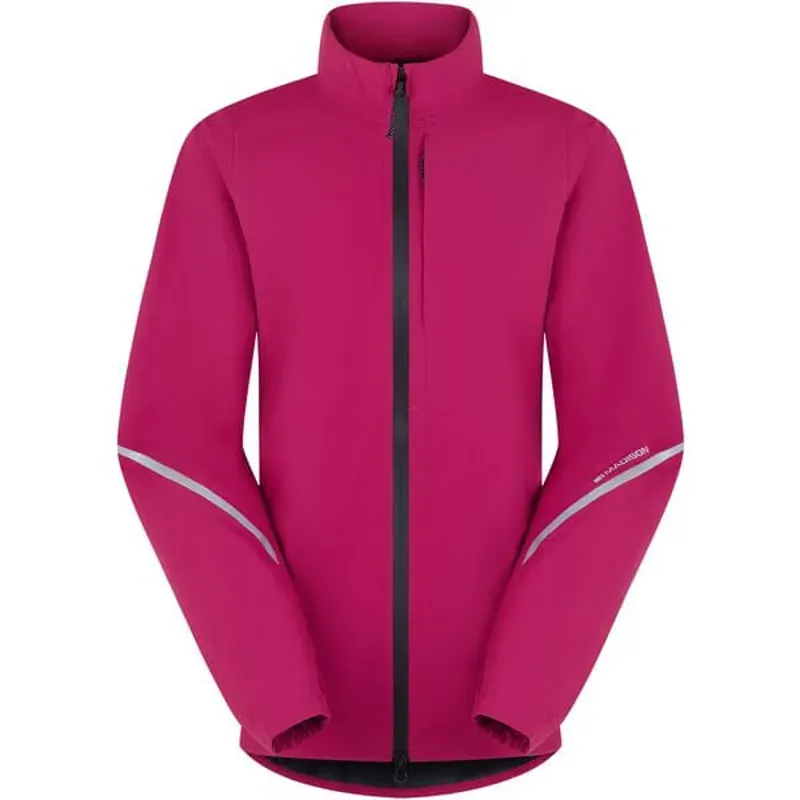 Madison Freewheel Women's Waterproof Jacket In Magenta Pink