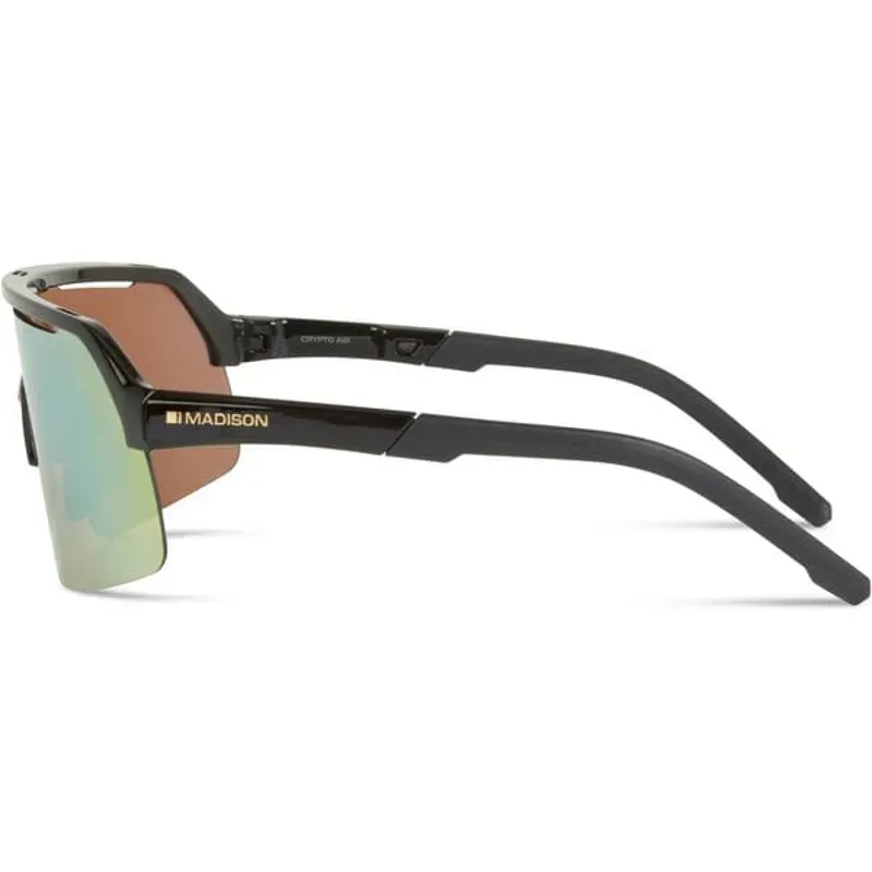 Madison Crypto Air BK/BZ Mirr Black one size bronze mirror glasses-1