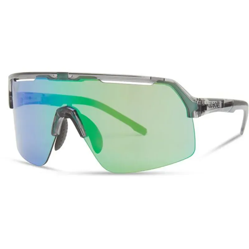 Madison Crypto Air SMK/GN Mirr Smoke one size green mirror glasses