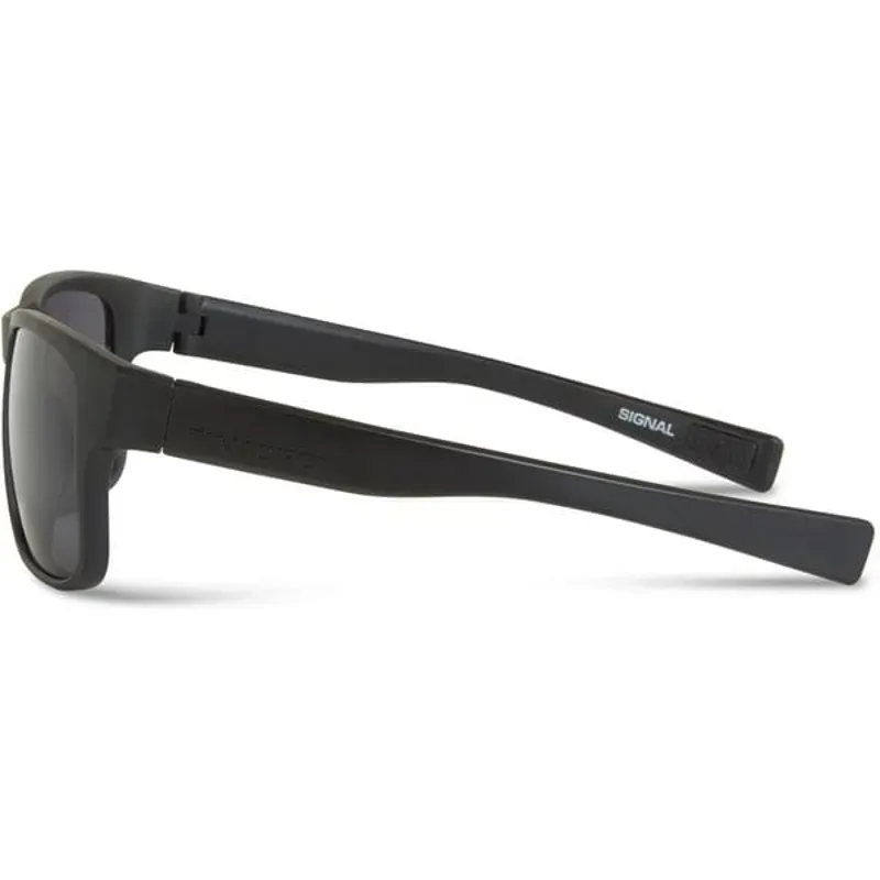 Madison Signal BK/BK Mirr Matt Black one size black mirror glasses-1