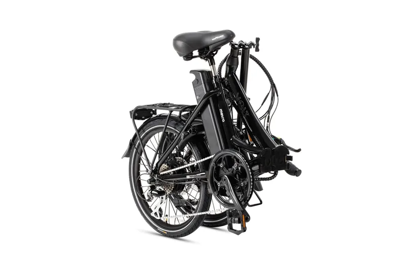 2022 Volt Metro - Electric Folding Bike - Black - Standard Battery 420WH-2