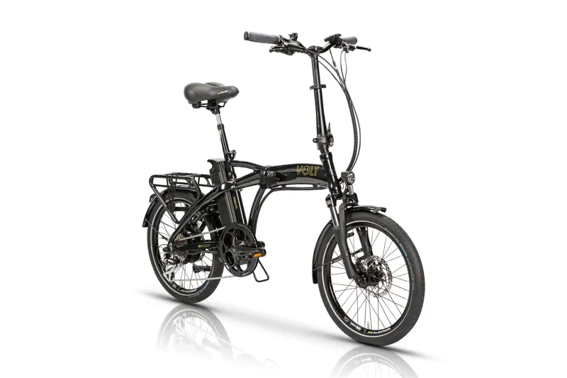 2022 Volt Metro - Electric Folding Bike - Black - Standard Battery 420WH-1