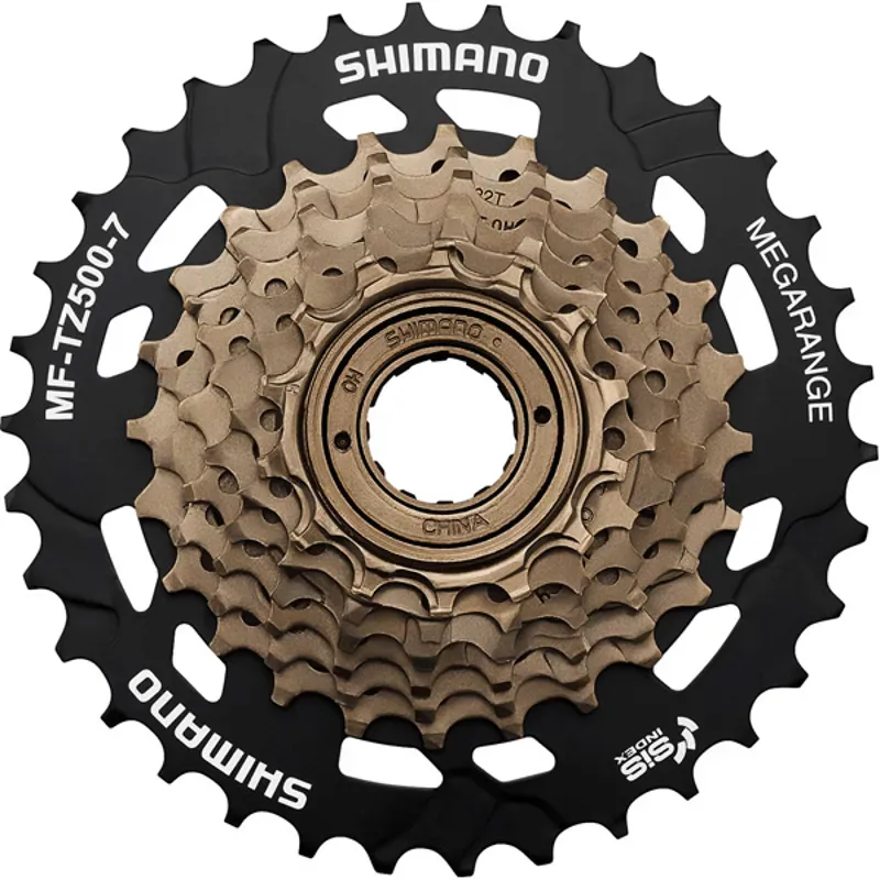 Shimano 14-34 7 Speed Mega TZ500 14-34t Freewheel