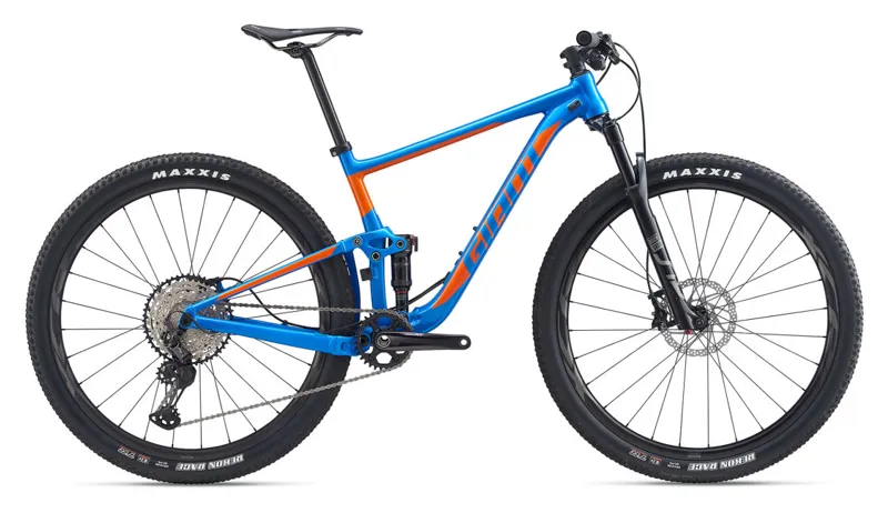2020 Giant Anthem 29 1 Full Suspension Mountain Bike in Blue
