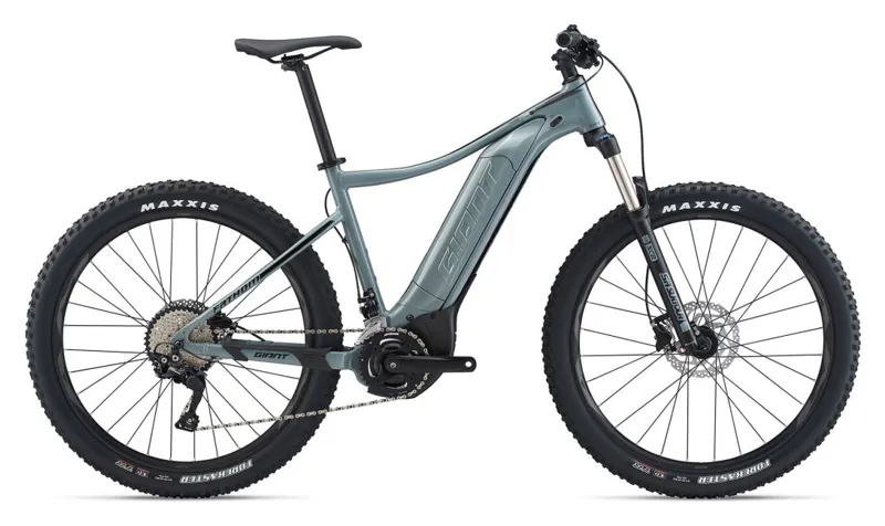 2020 Giant Fathom E+ 2 Electric Hardtail Mountain Bike in Grey