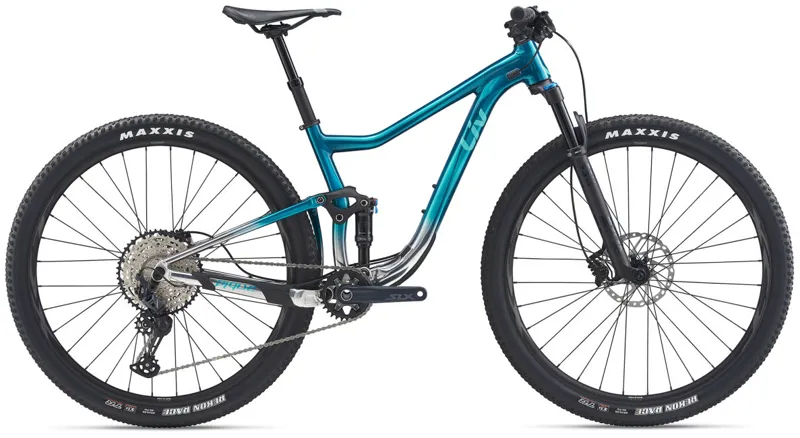 green full suspension mountain bikes