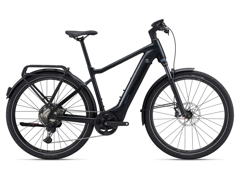 2024 Giant Explore E+ 0 Pro DD - 800w Electric hybrid bike - Gunmetal Black