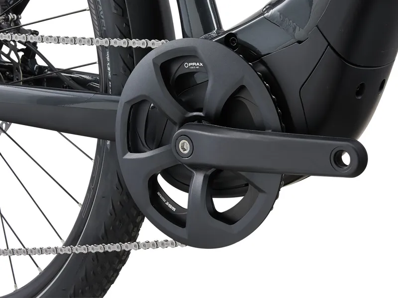 2024 Giant Explore E+ 0 Pro DD - 800w Electric hybrid bike - Gunmetal Black-4