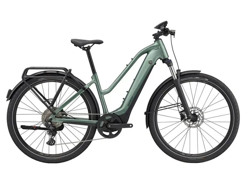 2024 Giant Explore E+ 1 Sta 625Wh Electric Bike In Satin Misty Forest